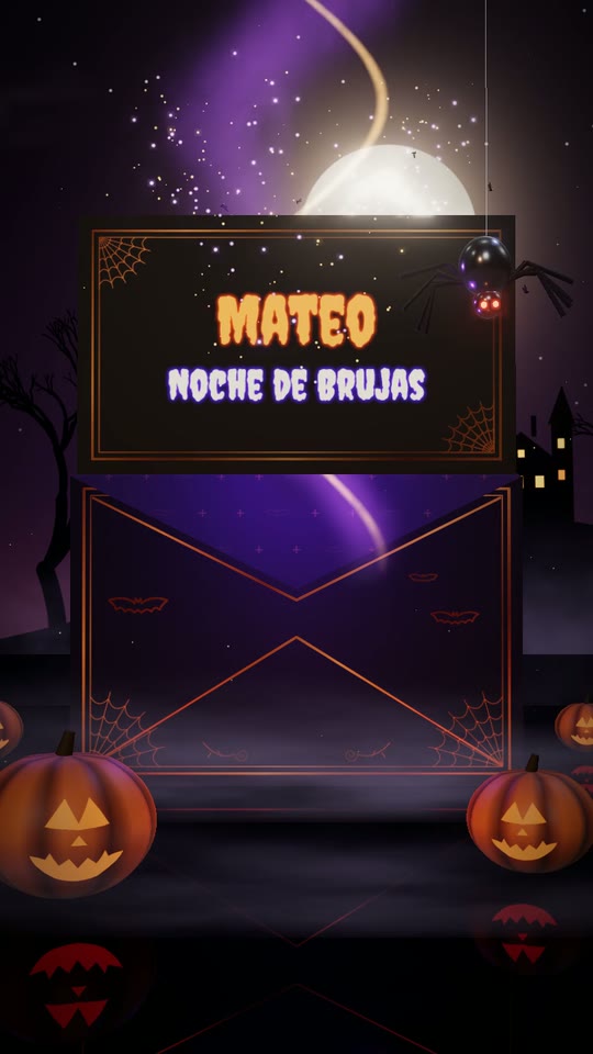 Apertura Noche de Brujas con el nombre Mateo